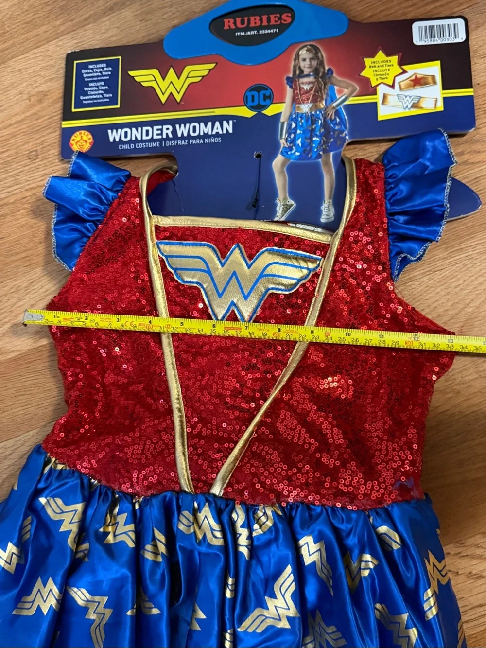 Girl's Licensed Costumes Wonder Woman size M(7-8)